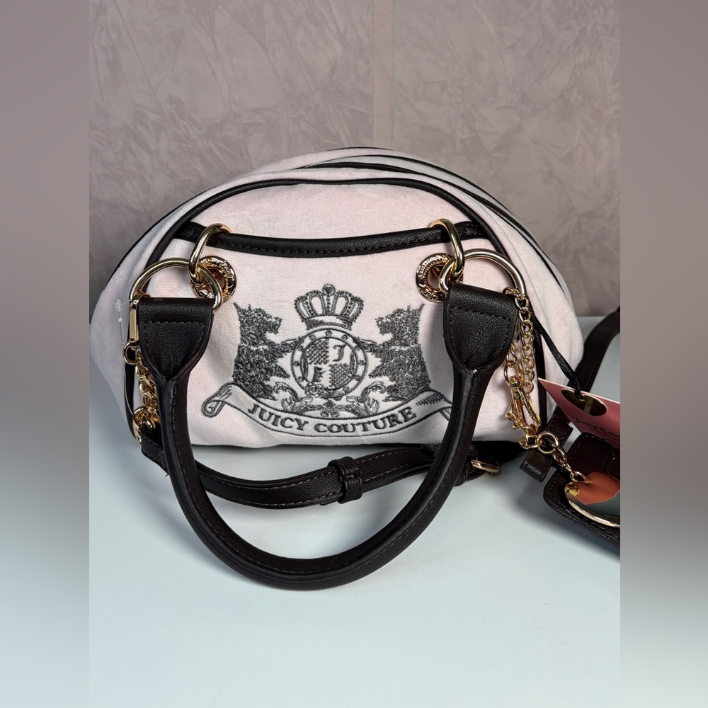 JUST IN! Juicy Couture Classic Scottie Dogs Satchel VIRAL HTF - Picture 11 of 15